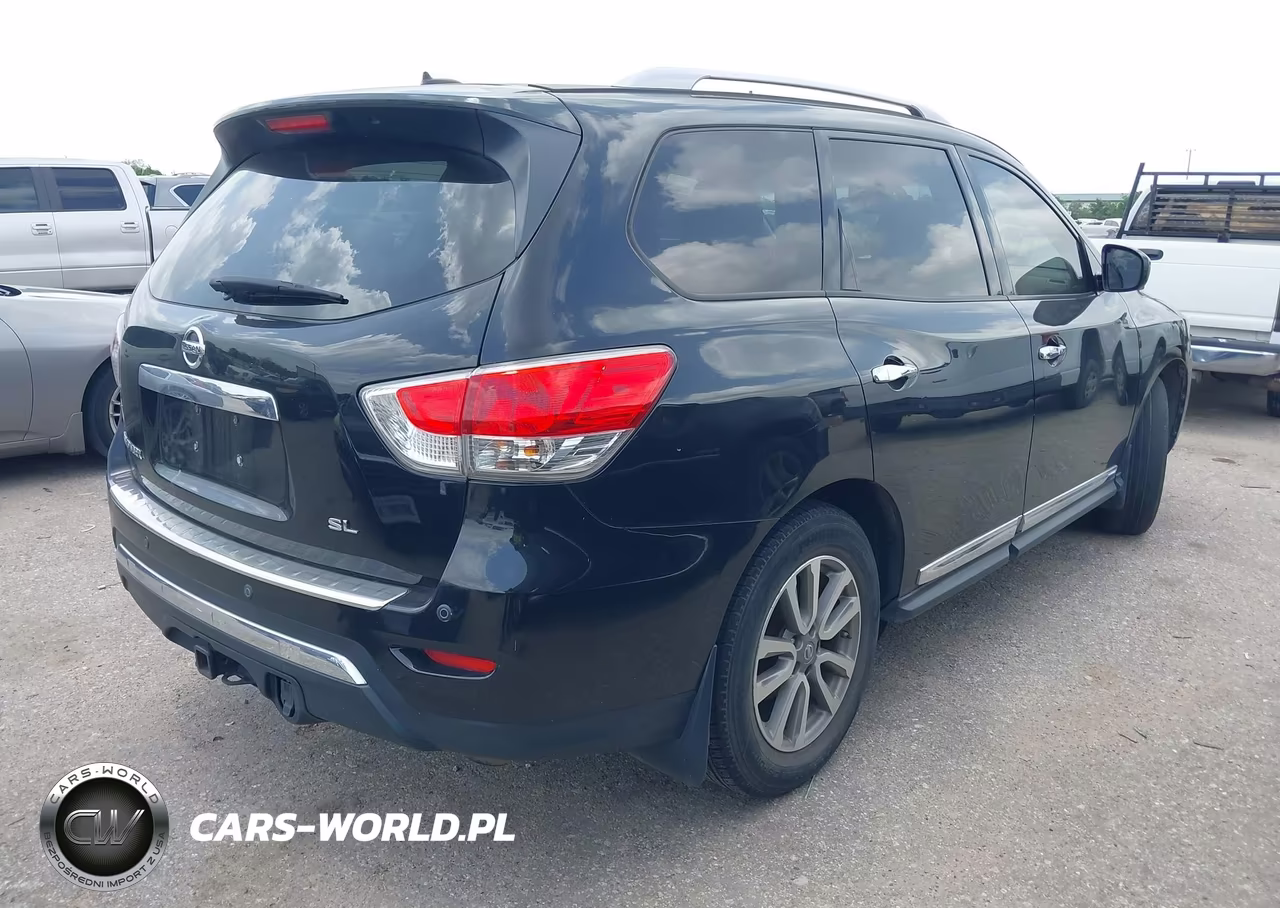 2015 Nissan Pathfinder Sl VIN:5N1AR2MN0FC633001 - 4