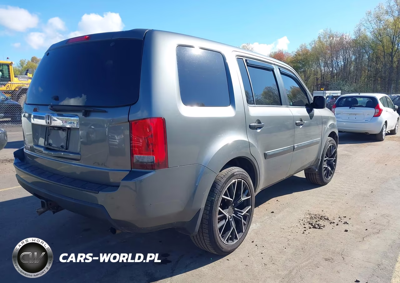 2009 Honda Pilot Lx VIN:5FNYF48299B023256 - 4