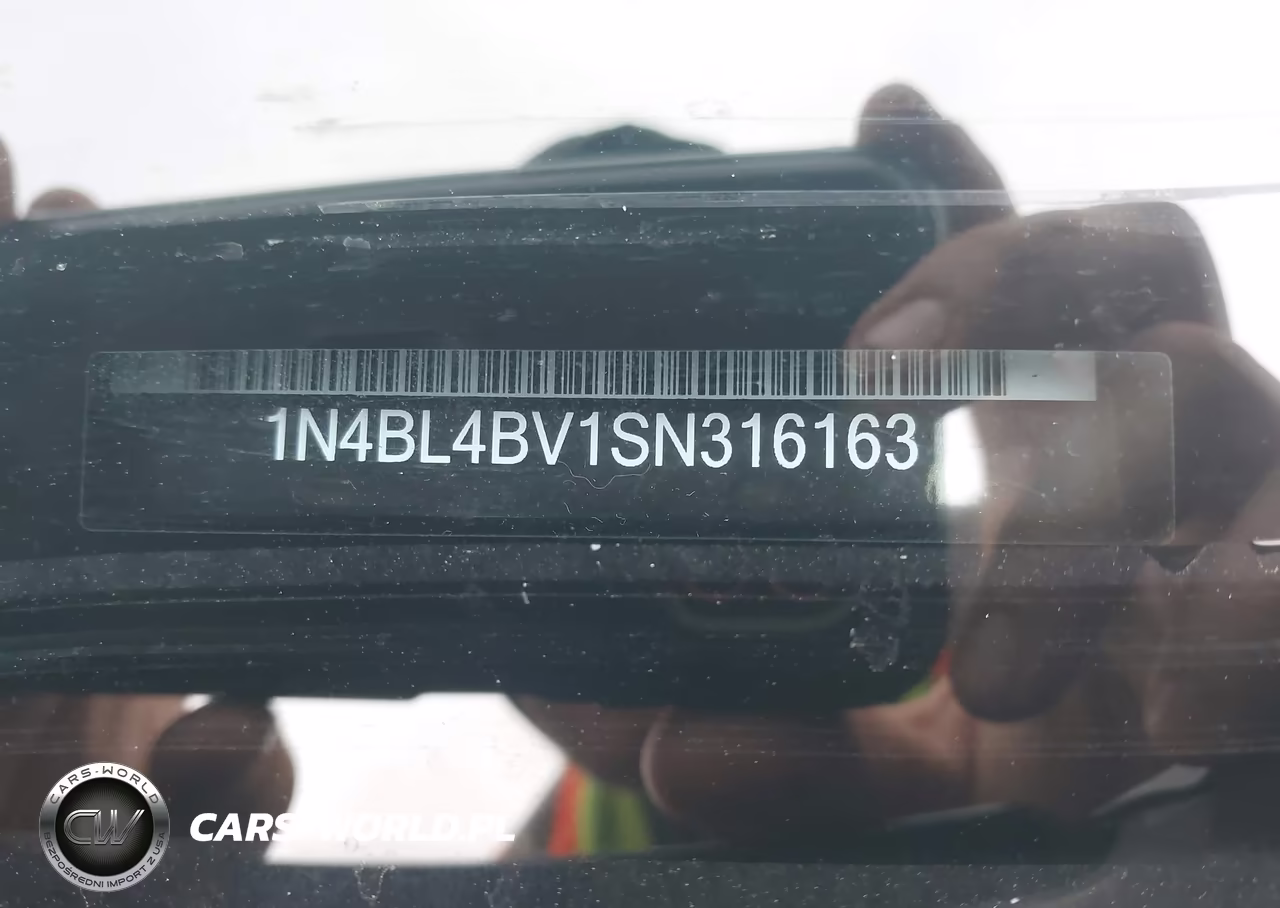 2025 Nissan Altima S Fwd VIN:1N4BL4BV1SN316163 - 9