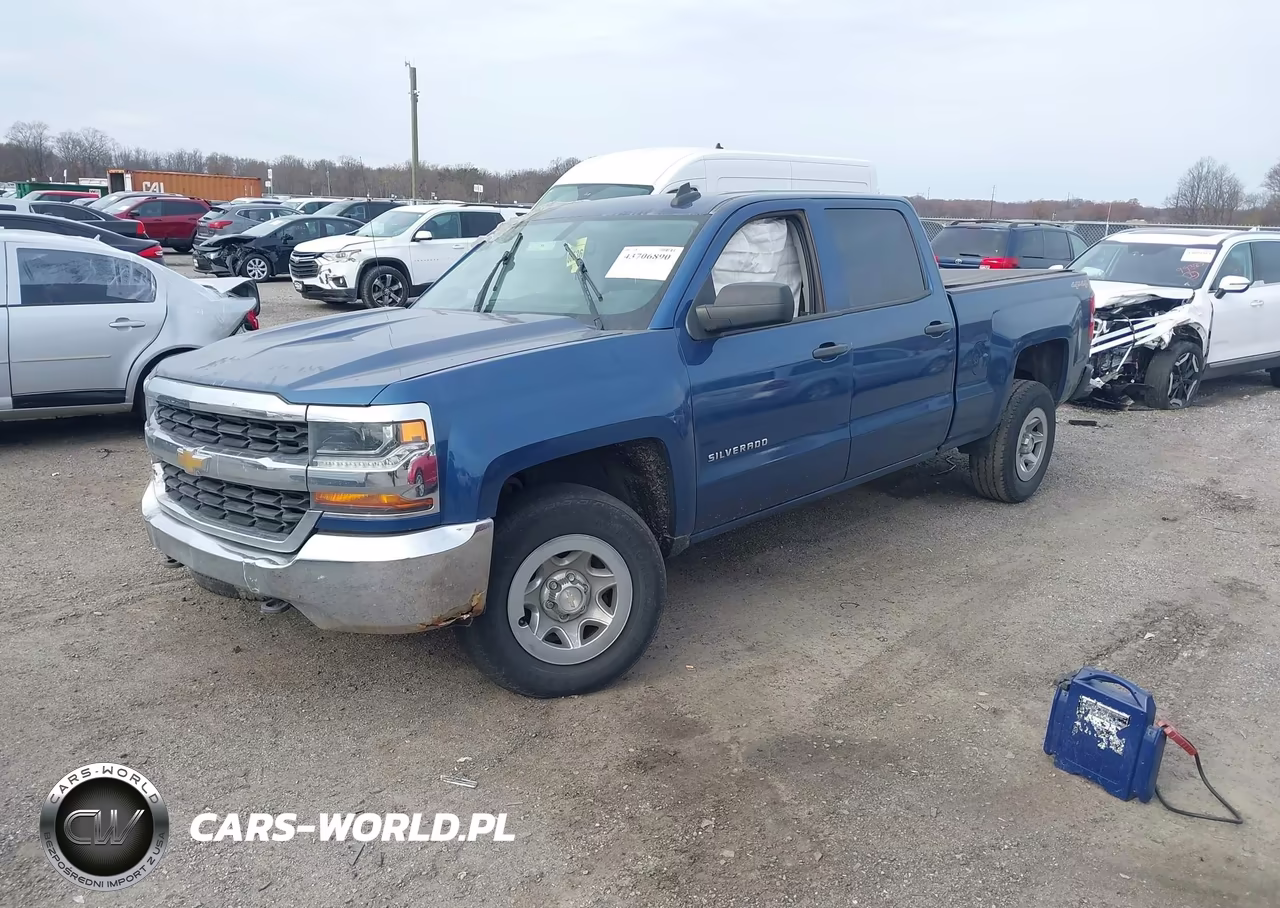 2017 Chevrolet Silverado 1500 Wt VIN:3GCUKNEC4HG277463 - 2