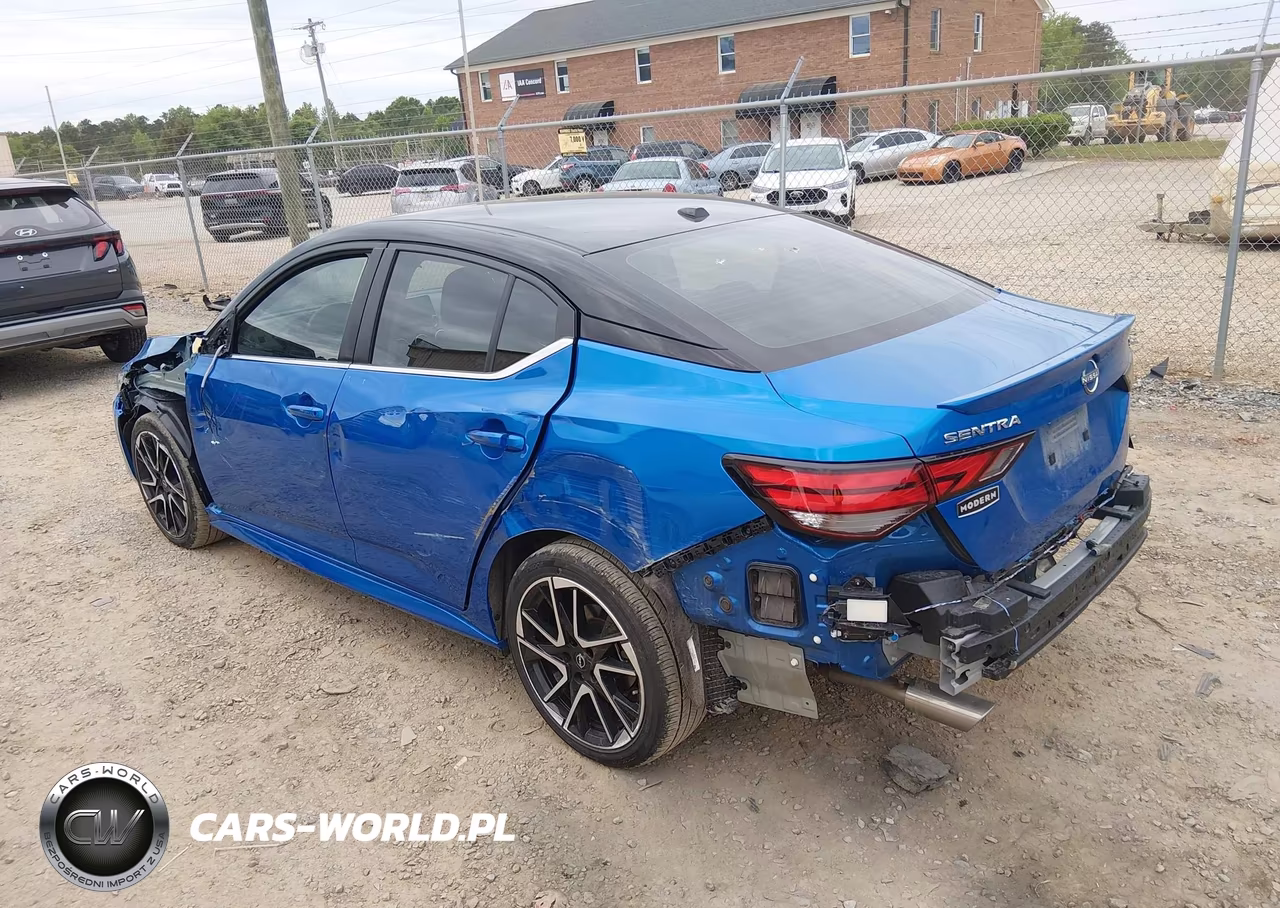 2025 Nissan Sentra Sr VIN:3N1AB8DV2SY358859 - 3