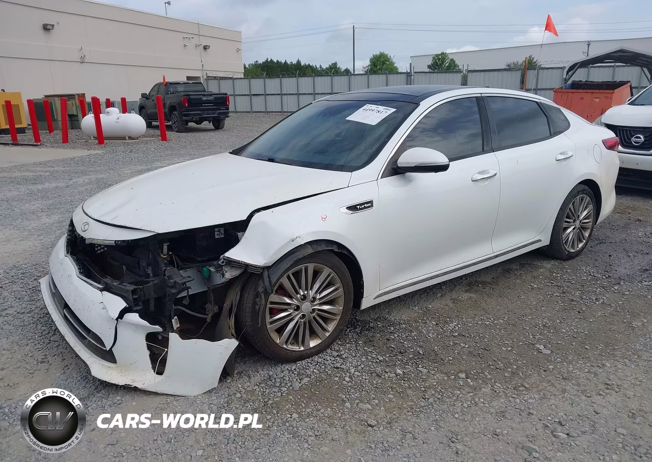 2016 Kia Optima Sxl Turbo VIN:5XXGV4L25GG087391 - 2