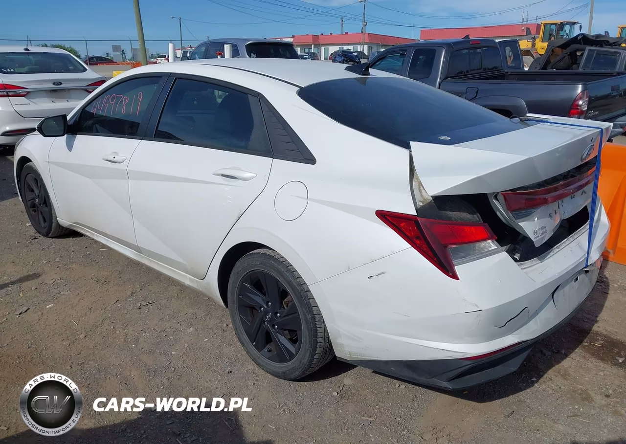 2021 Hyundai Elantra Sel VIN:5NPLM4AG8MH003709 - 3