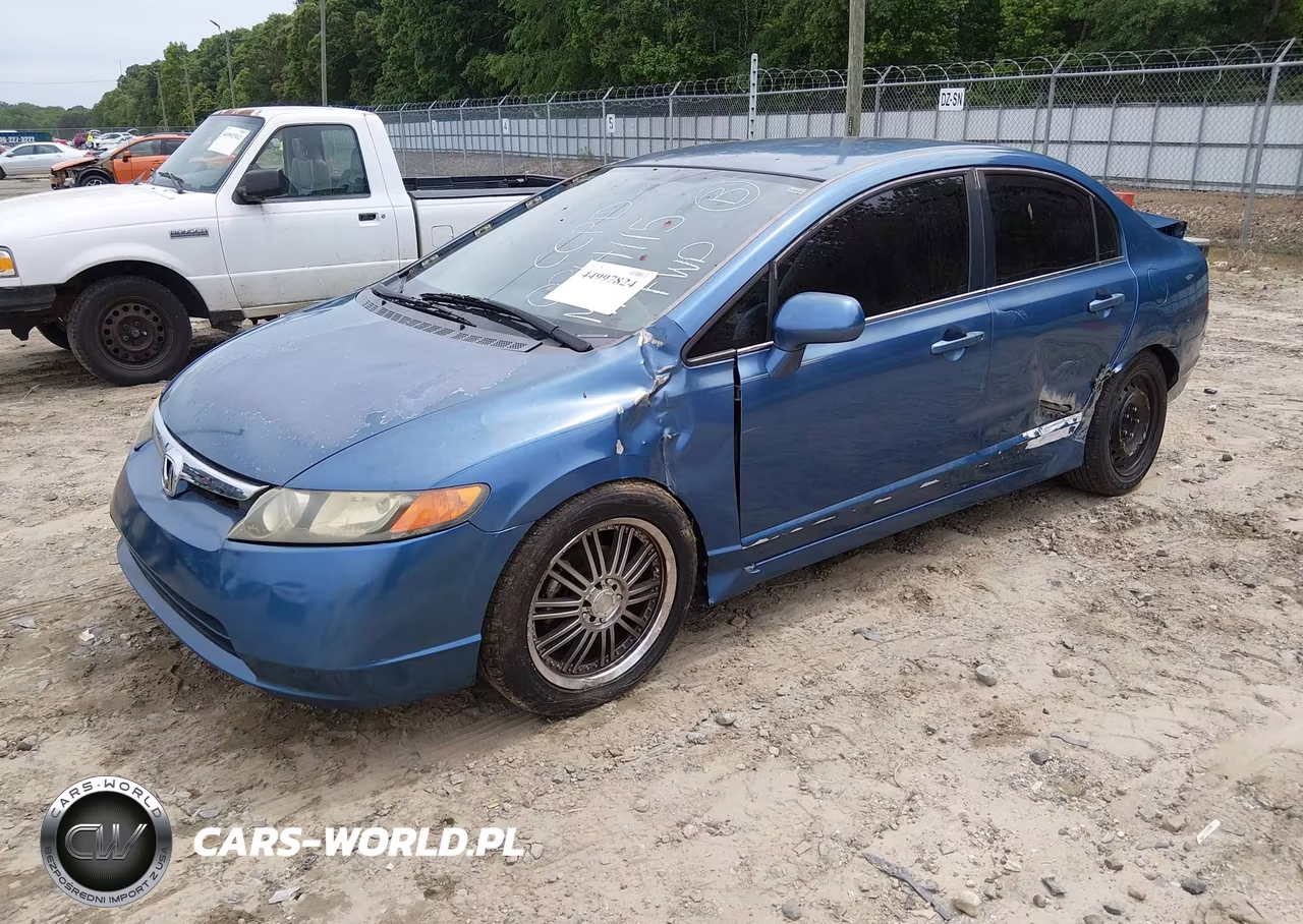 2006 Honda Civic Lx VIN:1HGFA16586L034115 - 2