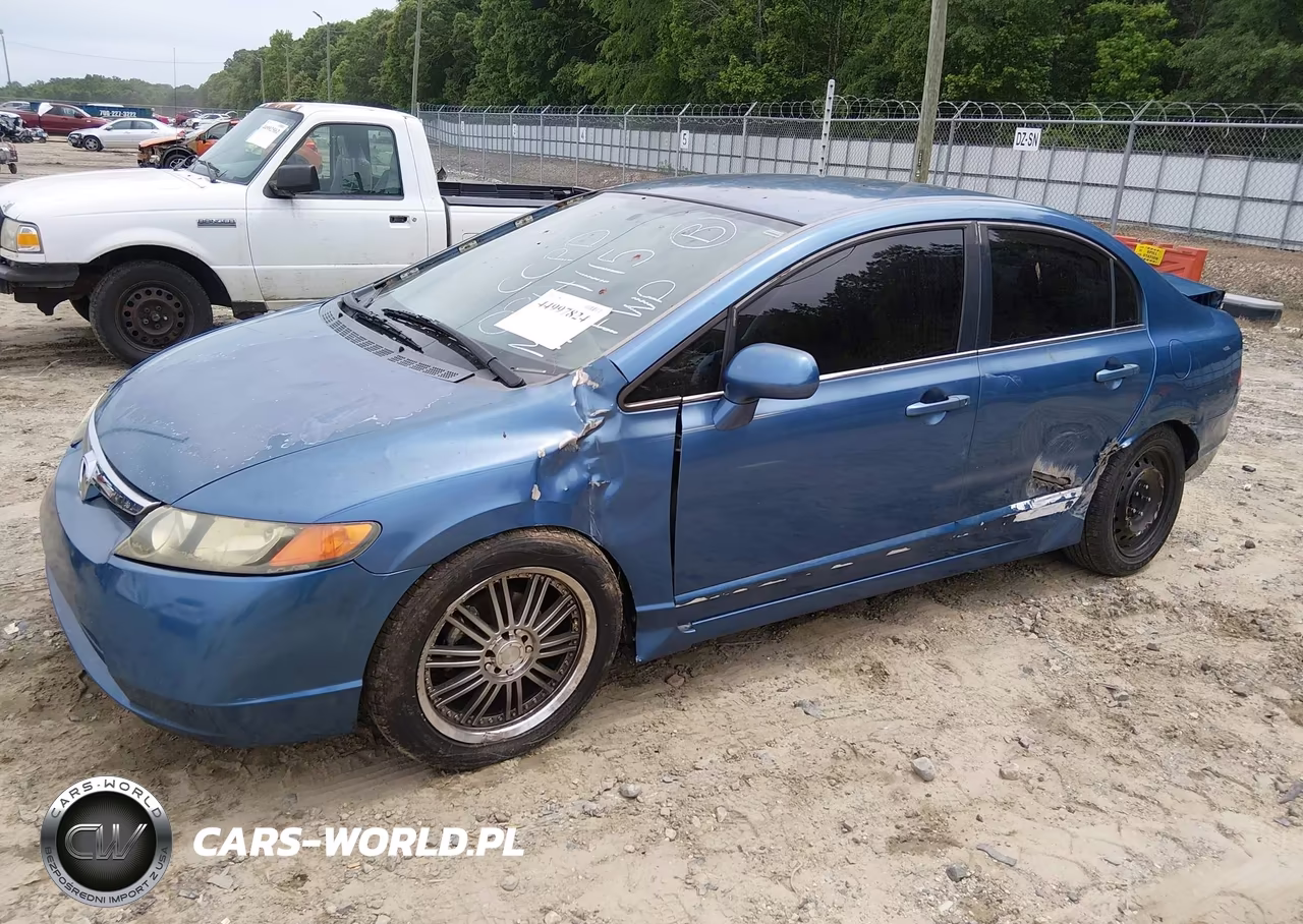 2006 Honda Civic Lx VIN:1HGFA16586L034115 - 6