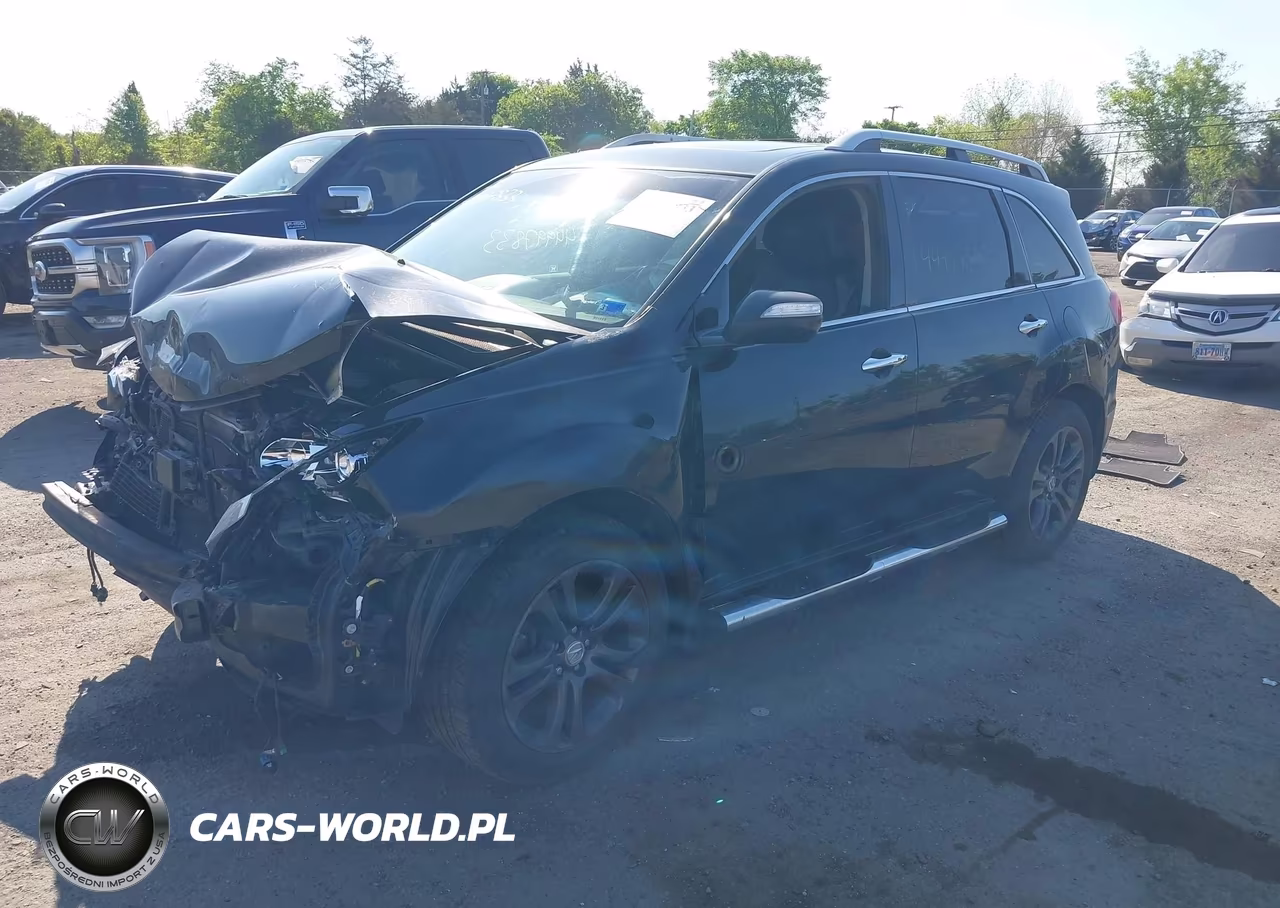 2012 Acura Mdx Advance Package VIN:2HNYD2H61CH509536 - 2
