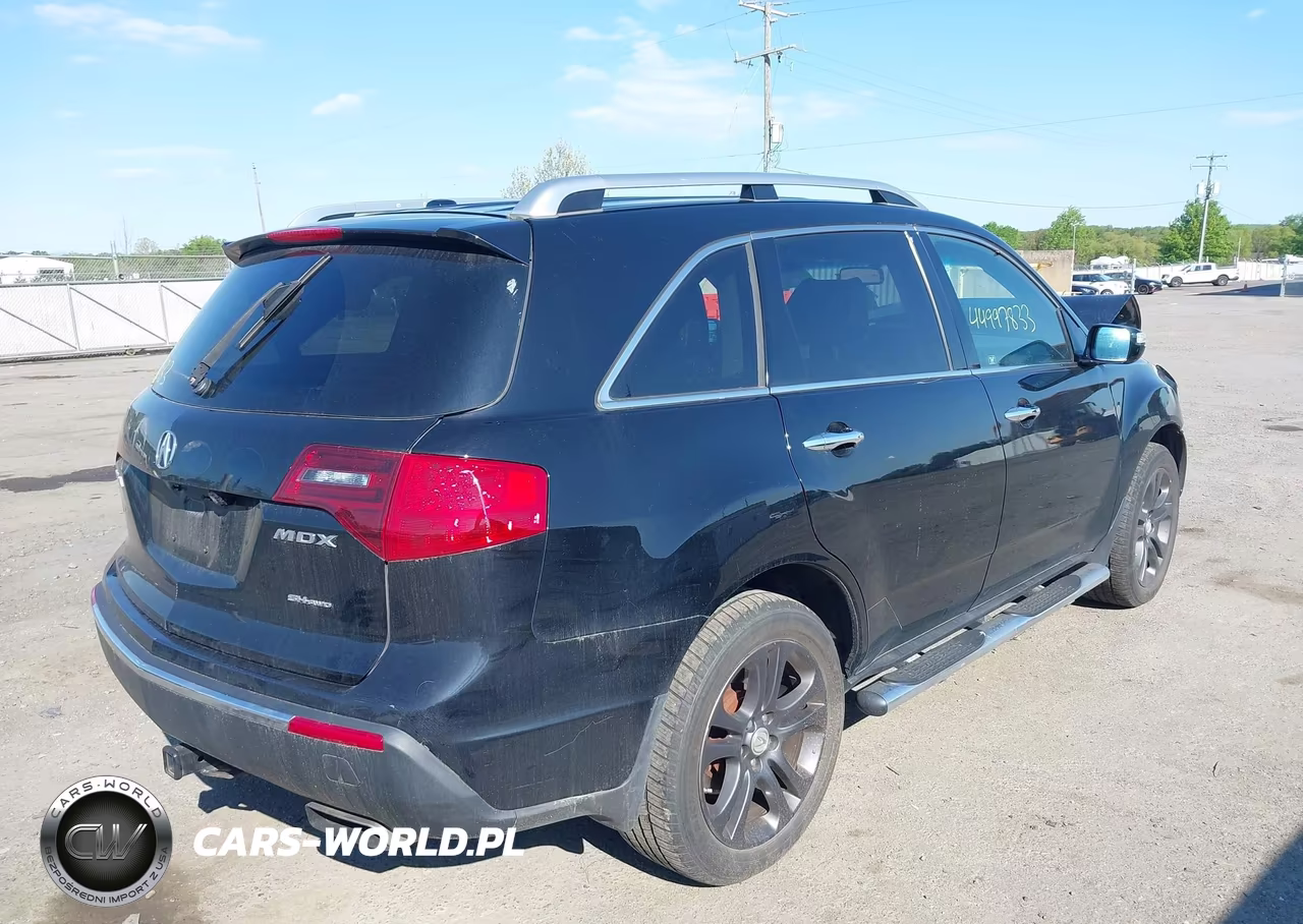 2012 Acura Mdx Advance Package VIN:2HNYD2H61CH509536 - 4