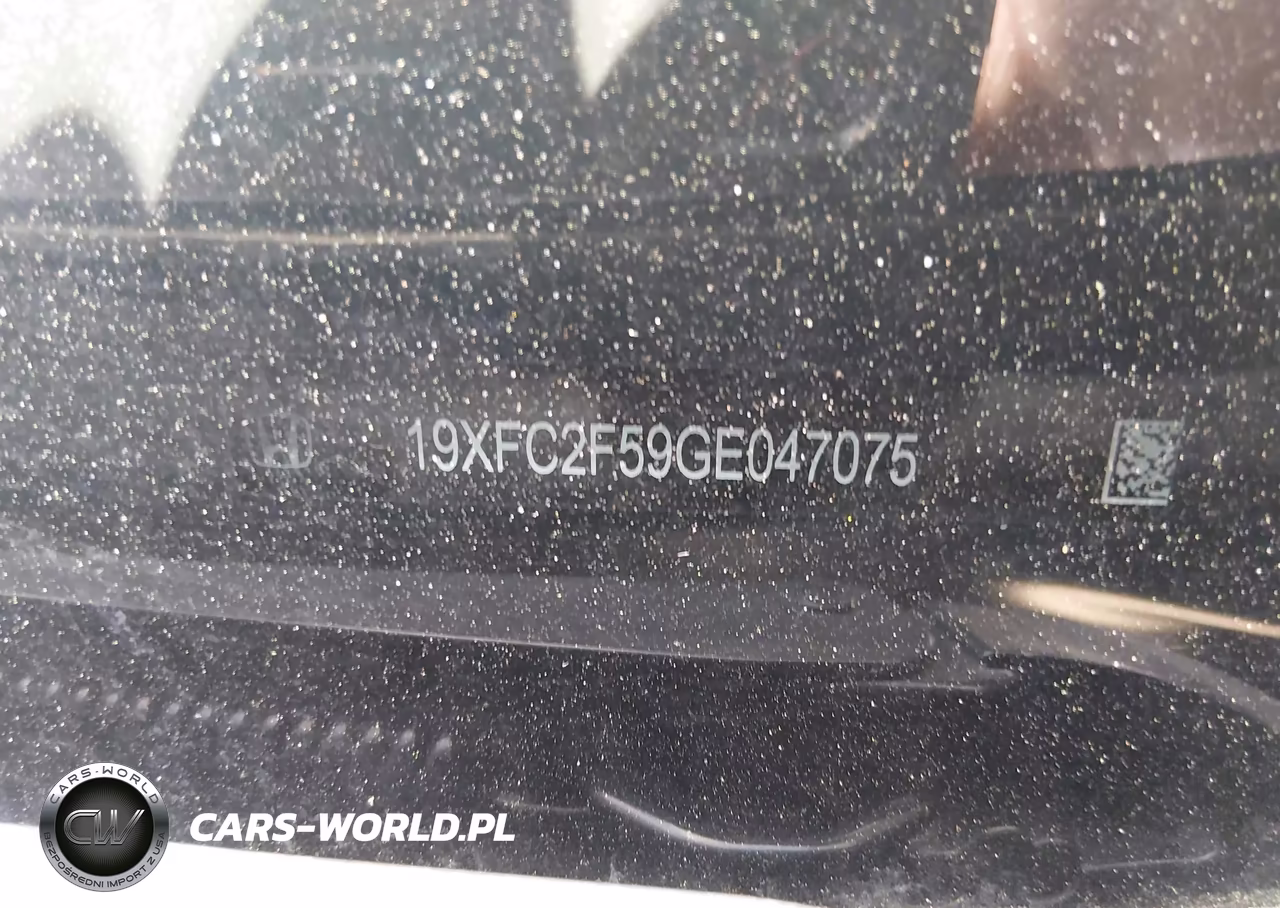 2016 Honda Civic Lx VIN:19XFC2F59GE047075 - 17