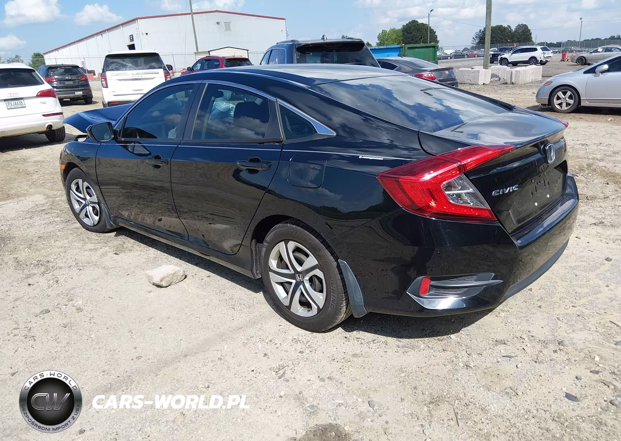 2016 Honda Civic Lx VIN:19XFC2F59GE047075 - 3