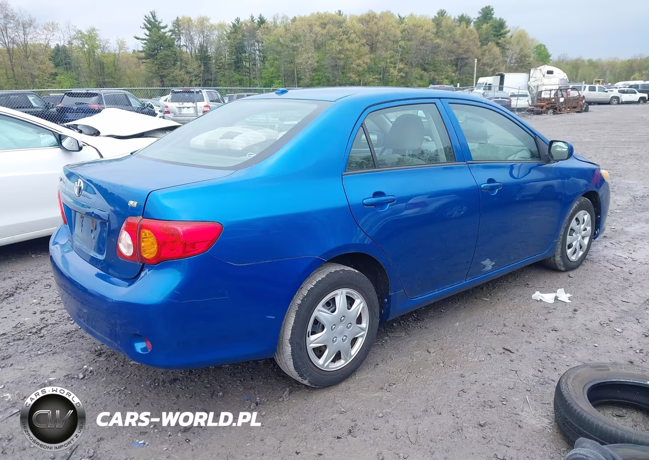 2009 Toyota Corolla Le VIN:2T1BU40E19C185792 - 4