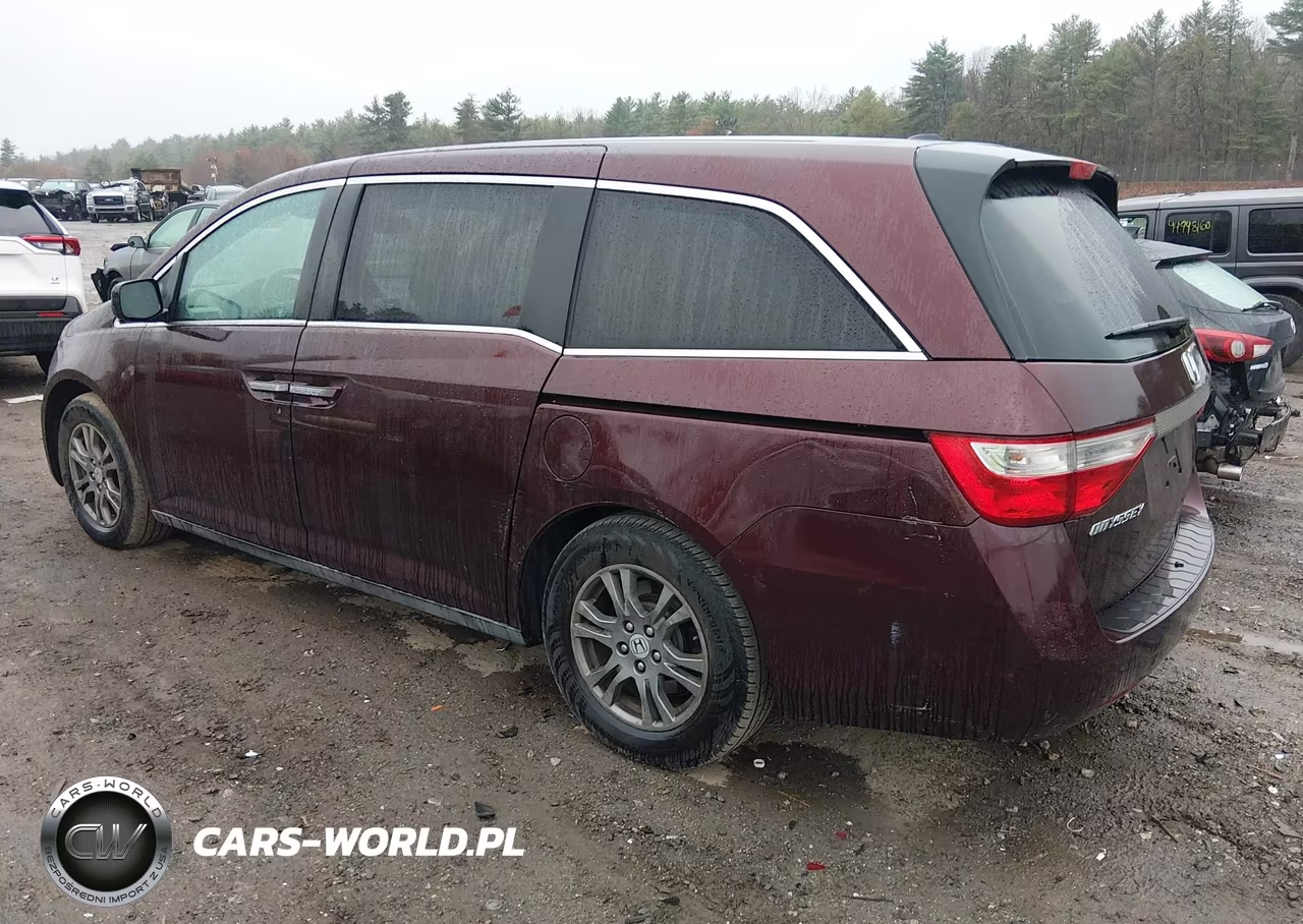 2012 Honda Odyssey Ex-L VIN:5FNRL5H61CB084629 - 3