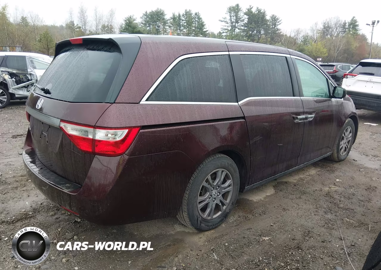 2012 Honda Odyssey Ex-L VIN:5FNRL5H61CB084629 - 4