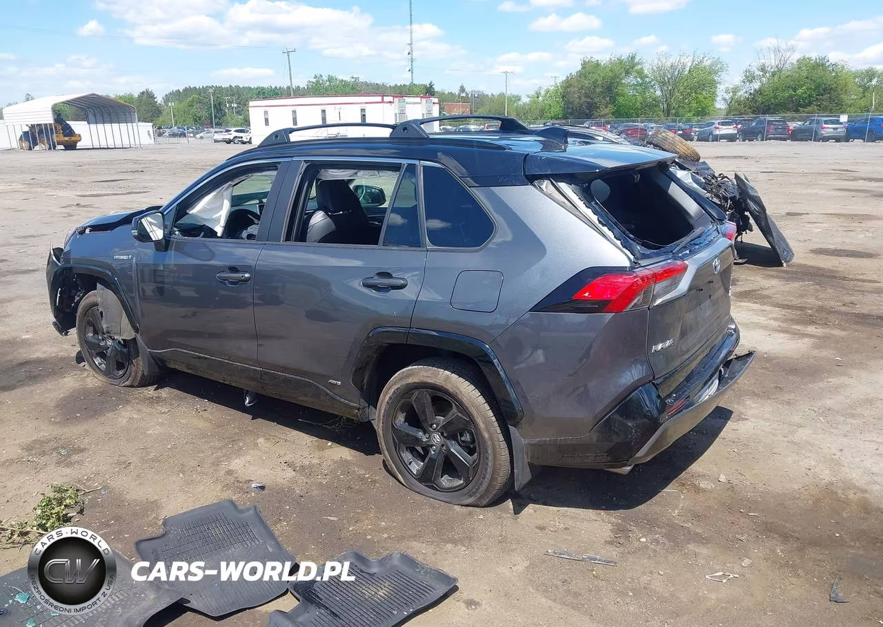 2021 Toyota Rav4 Hybrid Xse VIN:2T3E6RFV7MW006410 - 3