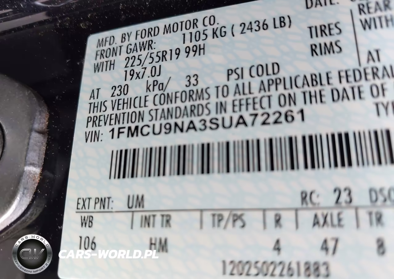 2025 Ford Escape St-Line Select VIN:1FMCU9NA3SUA72261 - 9