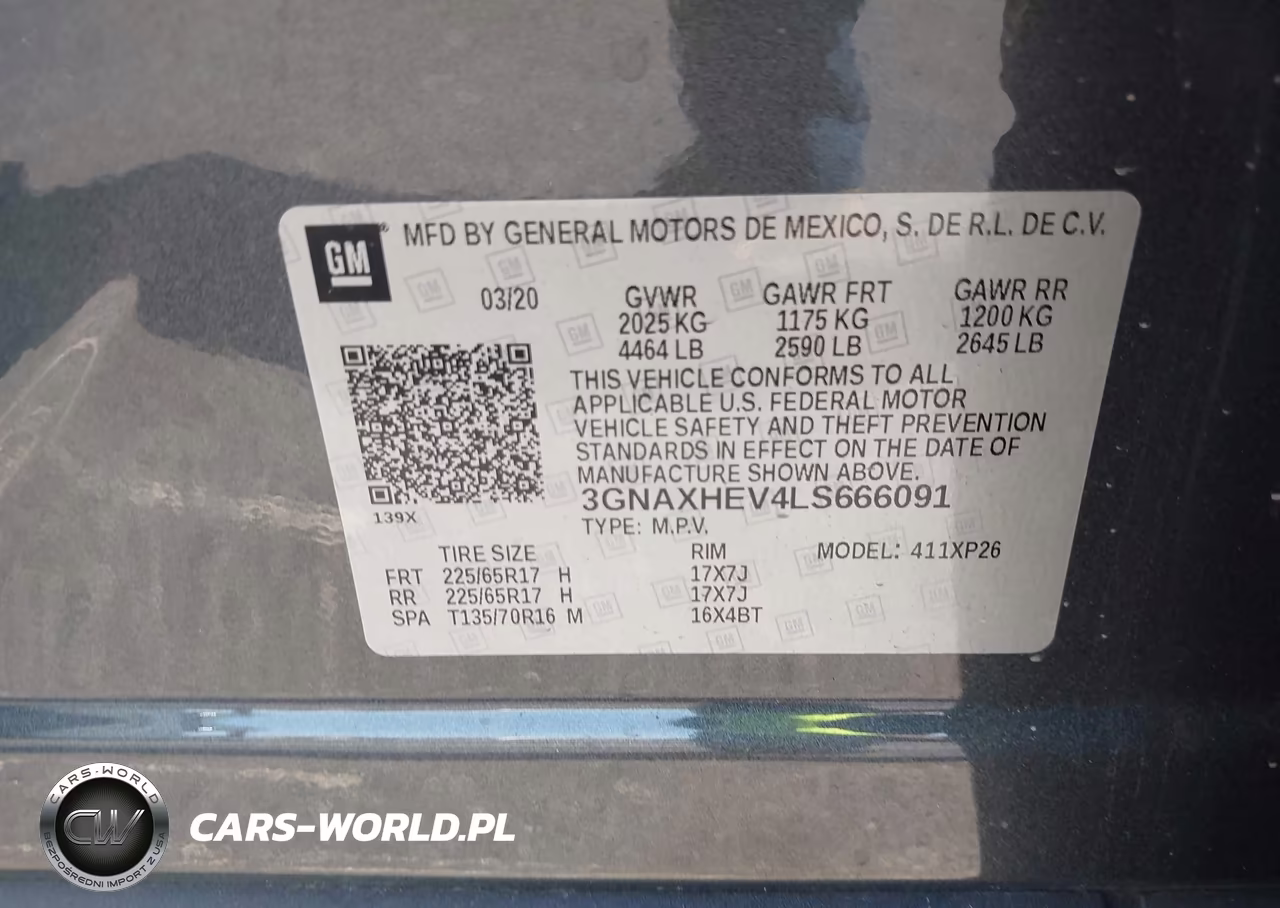 2020 Chevrolet Equinox Fwd Ls VIN:3GNAXHEV4LS666091 - 9