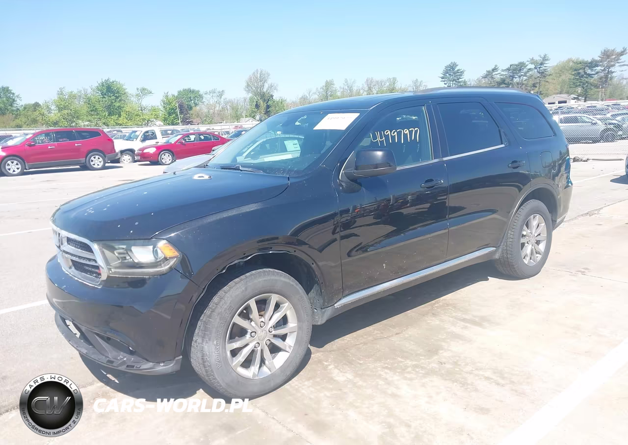 2017 Dodge Durango Sxt Awd VIN:1C4RDJAG1HC824371 - 2