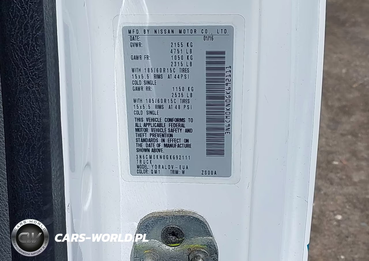 2016 Nissan Nv200 S VIN:3N6CM0KN0GK692111 - 9