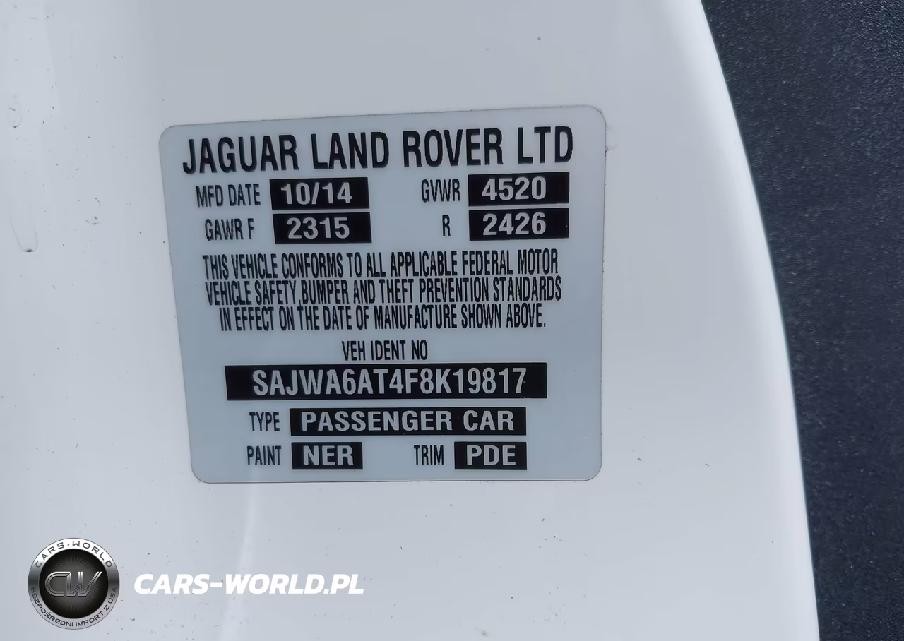 2015 Jaguar F-Type VIN:SAJWA6AT4F8K19817 - 9
