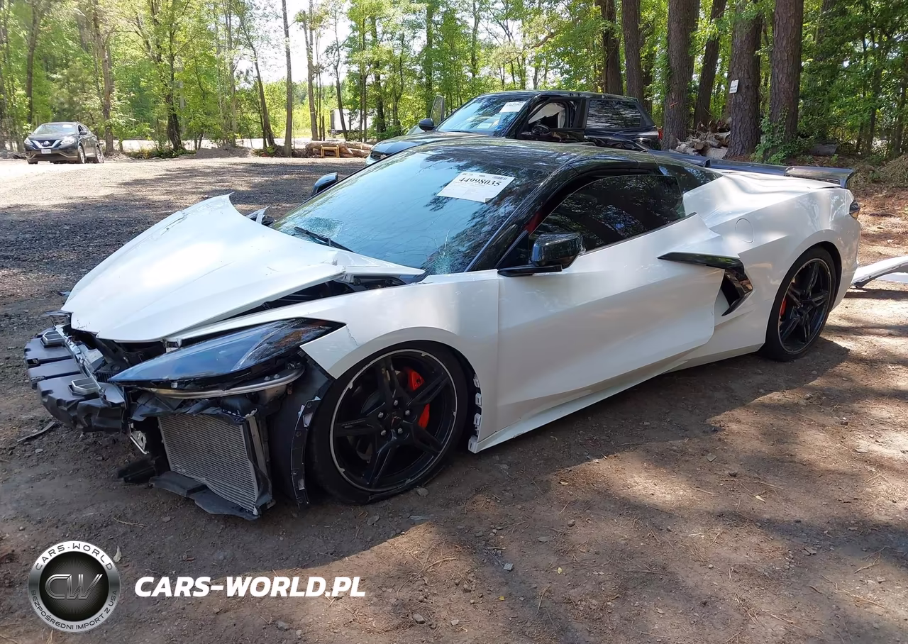2021 Chevrolet Corvette Stingray Rwd 2Lt VIN:1G1YB3D44M5109493 - 2