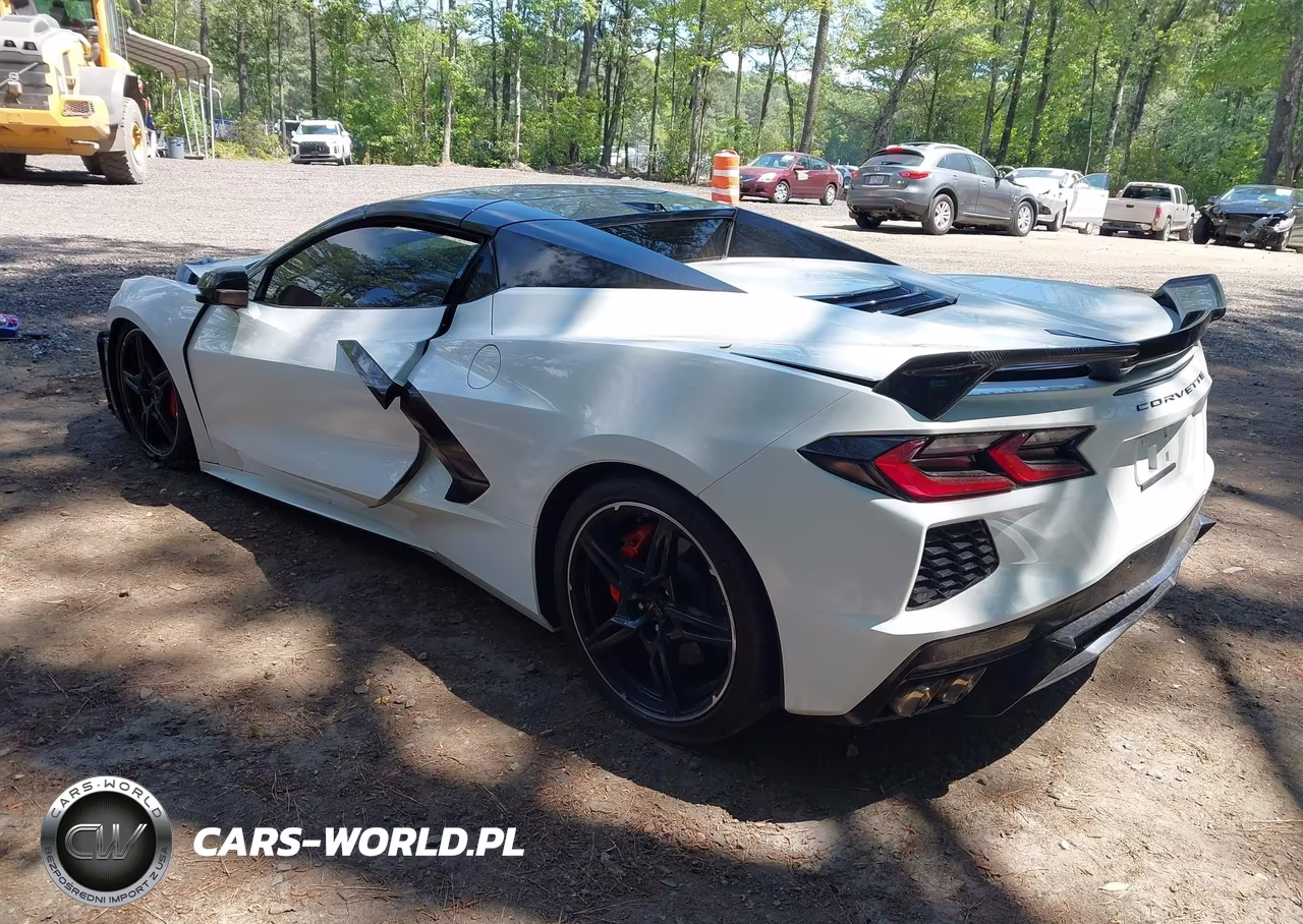 2021 Chevrolet Corvette Stingray Rwd 2Lt VIN:1G1YB3D44M5109493 - 3