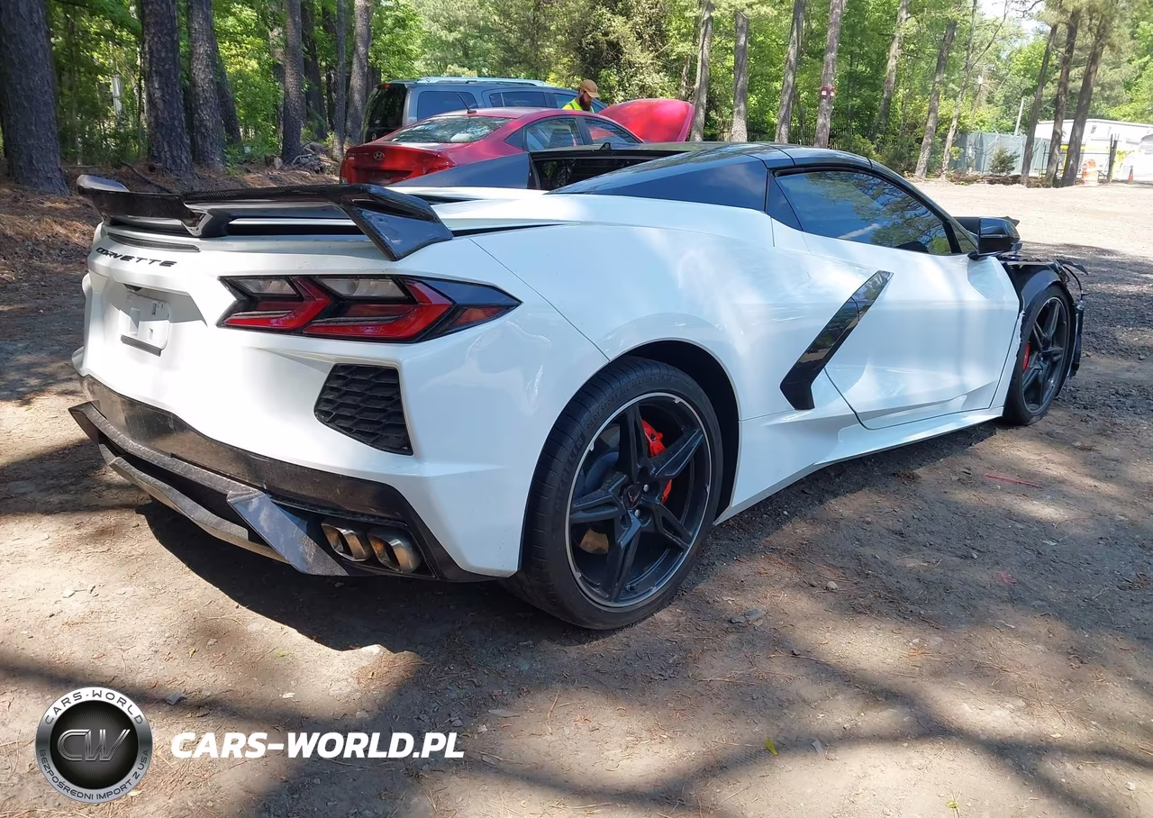 2021 Chevrolet Corvette Stingray Rwd 2Lt VIN:1G1YB3D44M5109493 - 4
