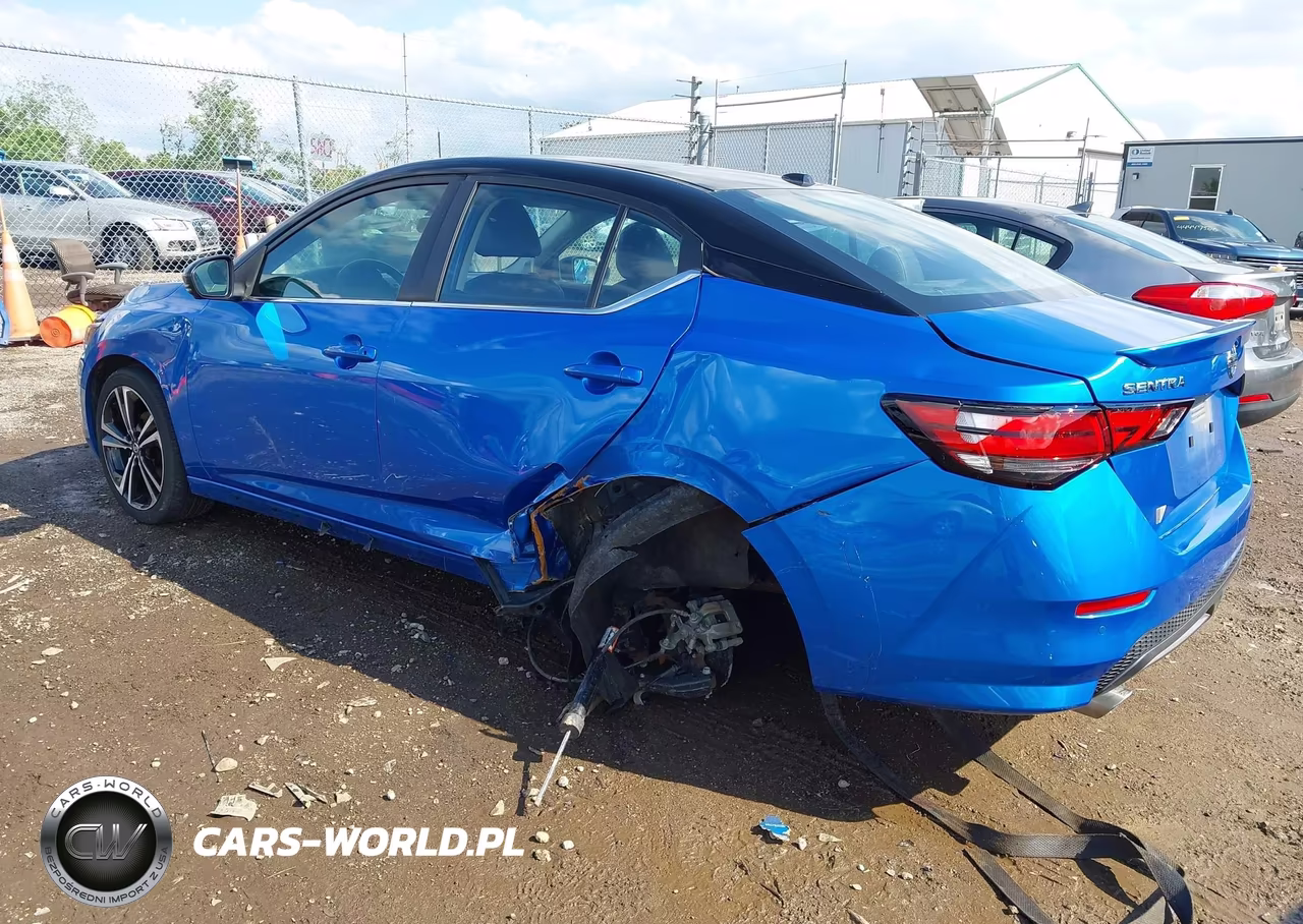 2023 Nissan Sentra Sr Xtronic Cvt VIN:3N1AB8DV3PY286691 - 3