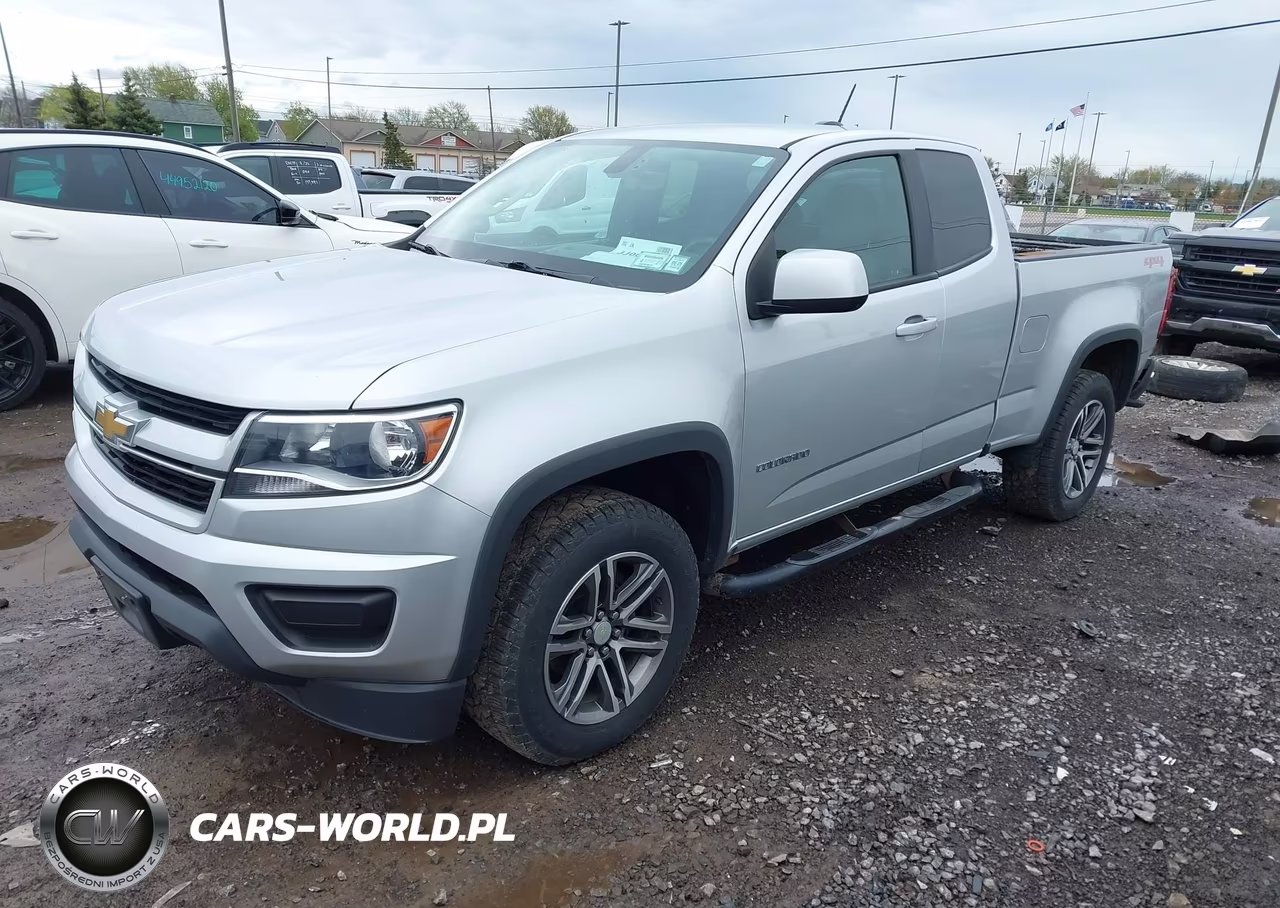 2020 Chevrolet Colorado 4Wd Long Box Wt VIN:1GCHTBEN5L1138089 - 2