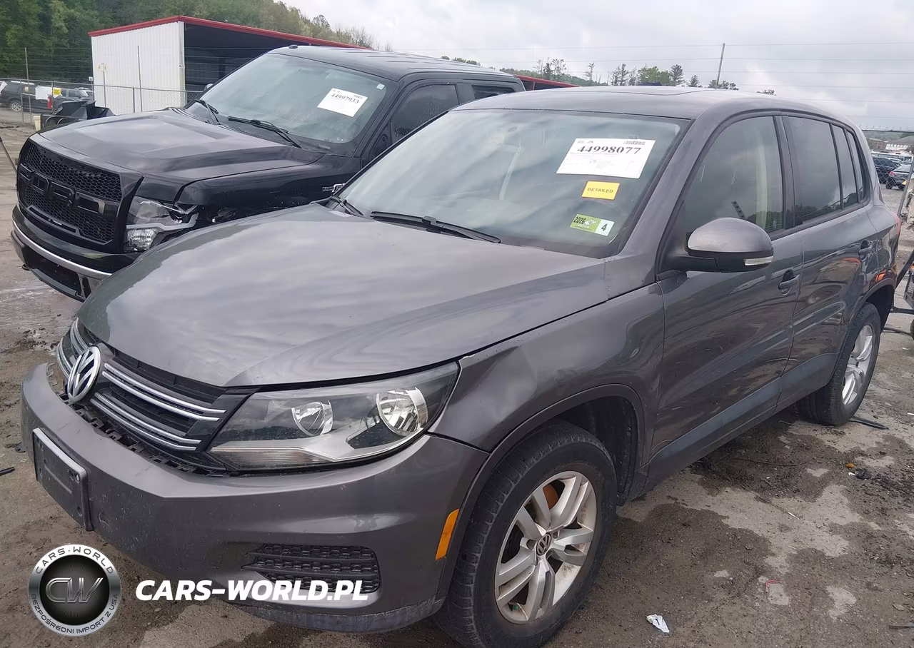 2013 Volkswagen Tiguan S VIN:WVGAV3AX7DW603402 - 2