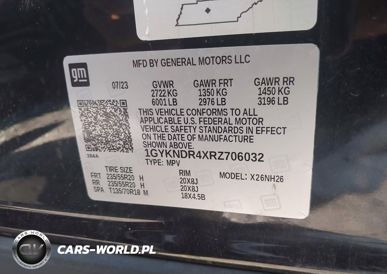 2024 Cadillac Xt5 Awd Premium Luxury VIN:1GYKNDR4XRZ706032 - 9