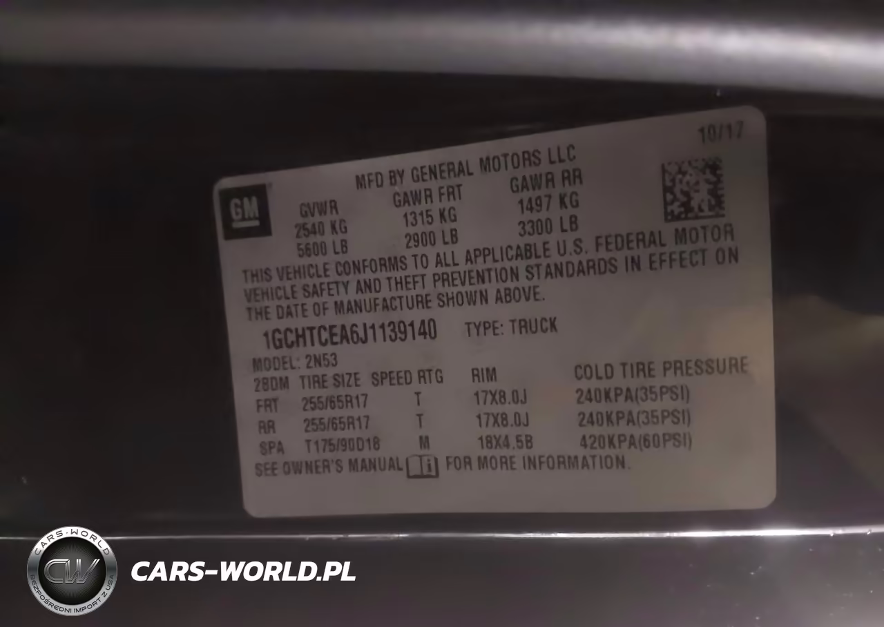 2018 Chevrolet Colorado Lt VIN:1GCHTCEA6J1139140 - 9