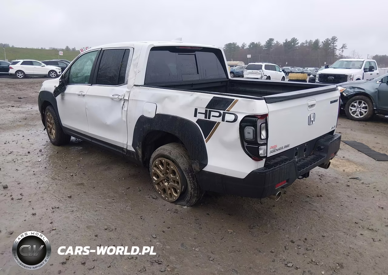 2023 Honda Ridgeline Rtl VIN:5FPYK3F58PB031453 - 3