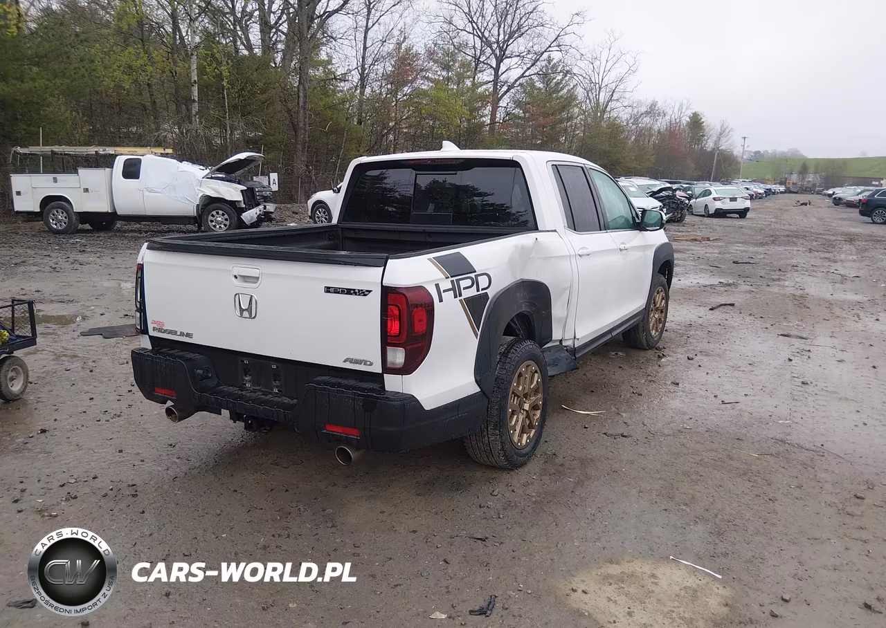 2023 Honda Ridgeline Rtl VIN:5FPYK3F58PB031453 - 4
