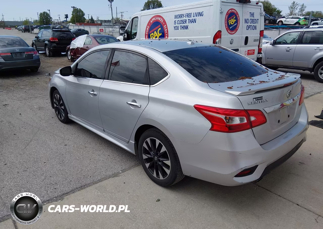 2019 Nissan Sentra Sr VIN:3N1AB7AP7KY249605 - 3
