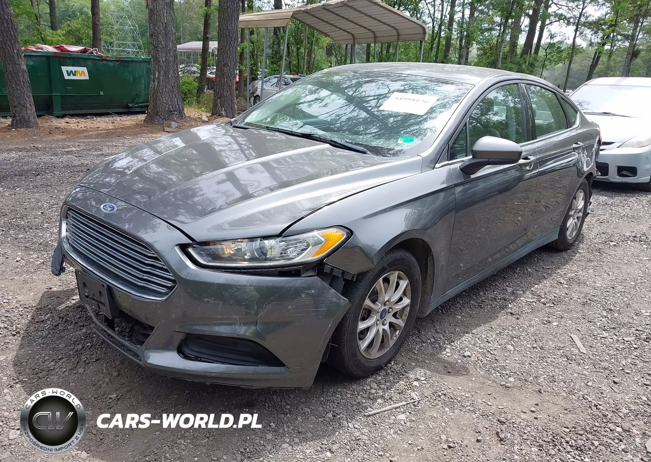 2015 Ford Fusion S VIN:3FA6P0G77FR301727 - 2