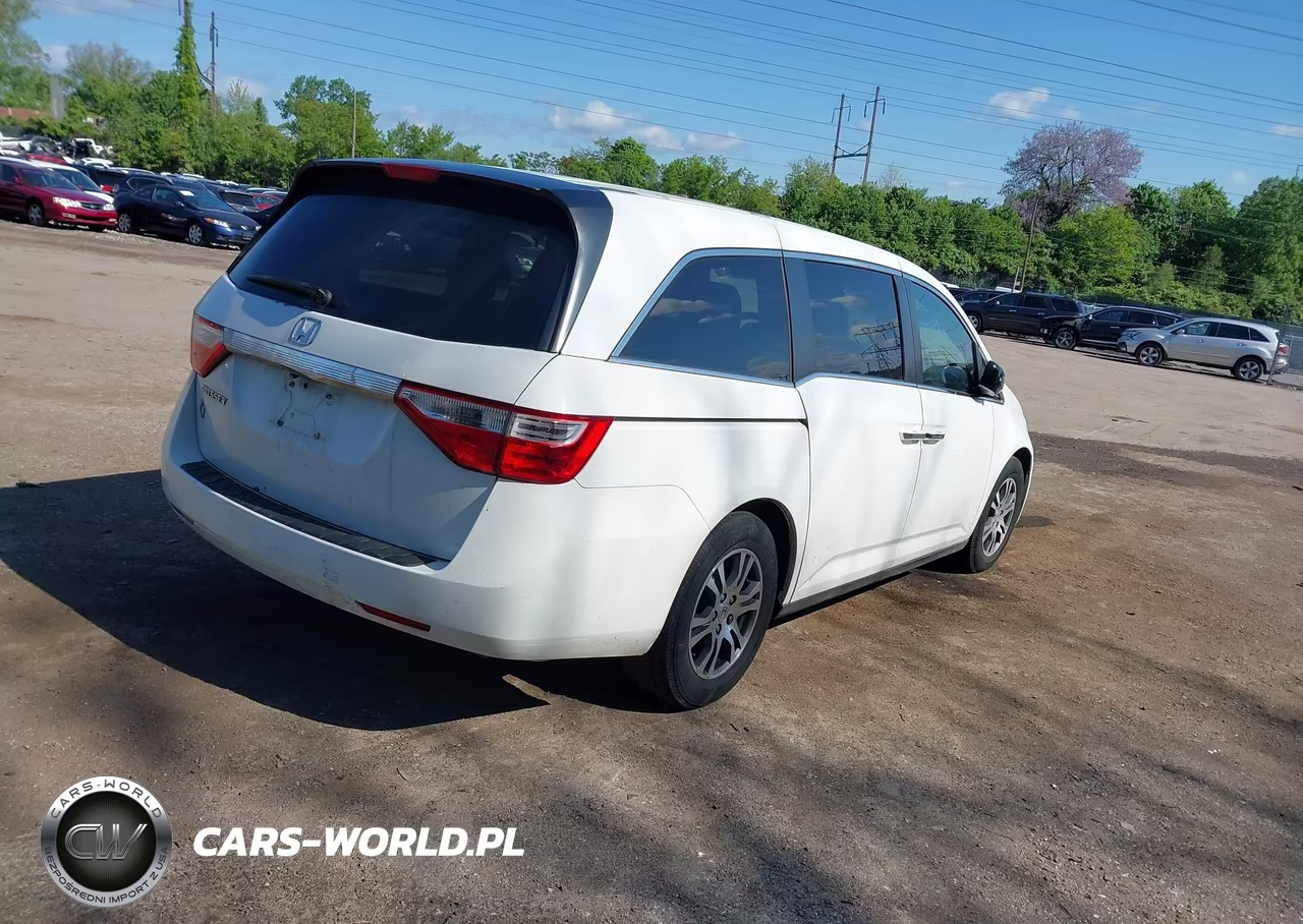 2013 Honda Odyssey Ex VIN:5FNRL5H44DB031293 - 4