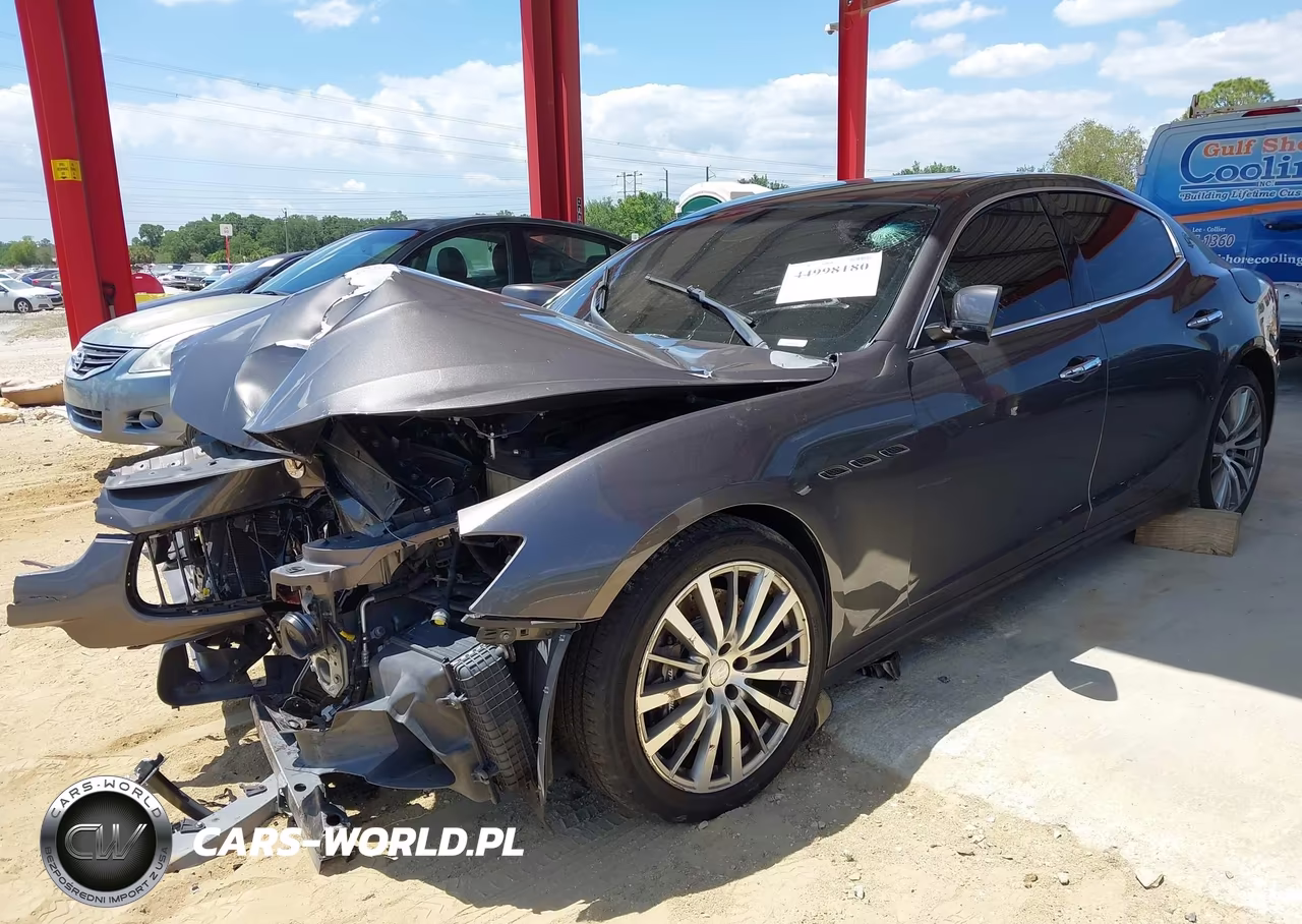 2015 Maserati Ghibli VIN:ZAM57XSA4F1142009 - 2
