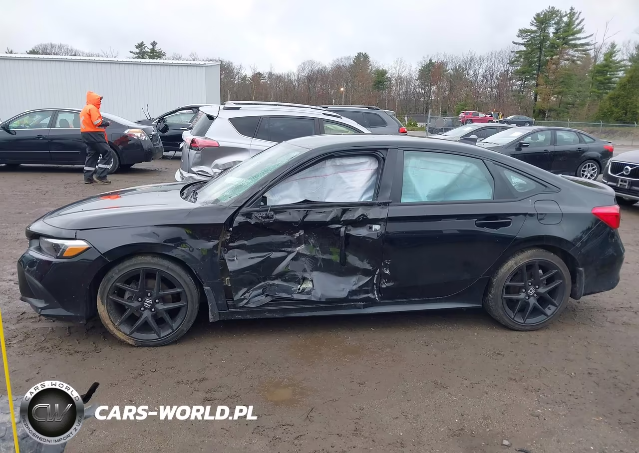 2022 Honda Civic Sport VIN:2HGFE2F52NH551321 - 15