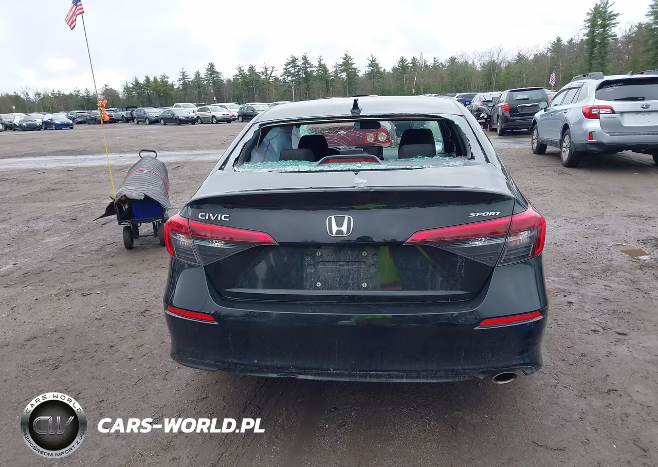 2022 Honda Civic Sport VIN:2HGFE2F52NH551321 - 17