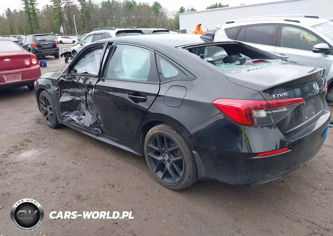 2022 Honda Civic Sport VIN:2HGFE2F52NH551321 - 3