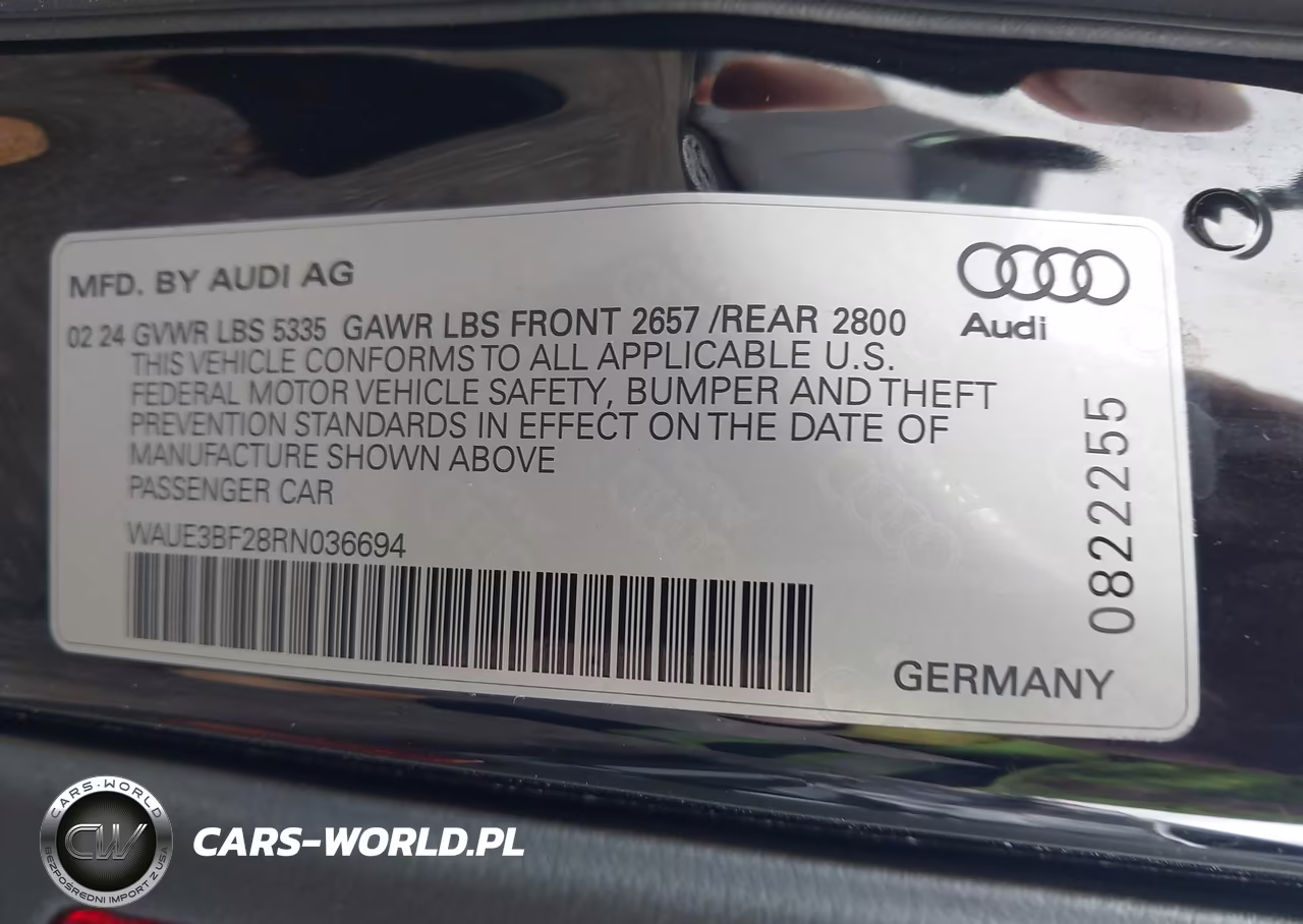 2024 Audi A6 Premium Plus 45 Tfsi Quattro S Tronic VIN:WAUE3BF28RN036694 - 9