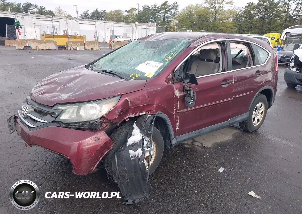 2013 Honda Cr-V Lx VIN:5J6RM4H34DL059634 - 2