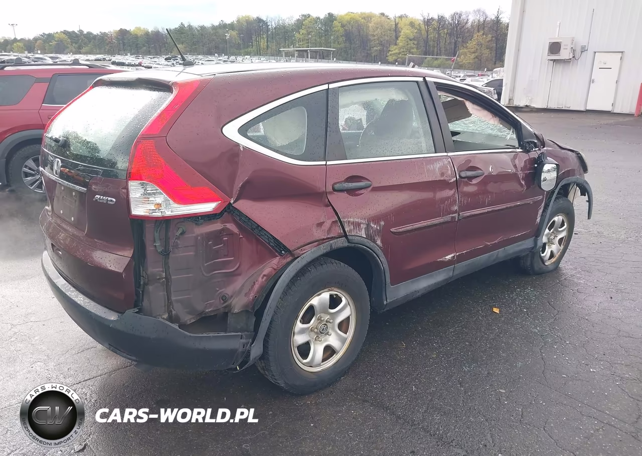 2013 Honda Cr-V Lx VIN:5J6RM4H34DL059634 - 4