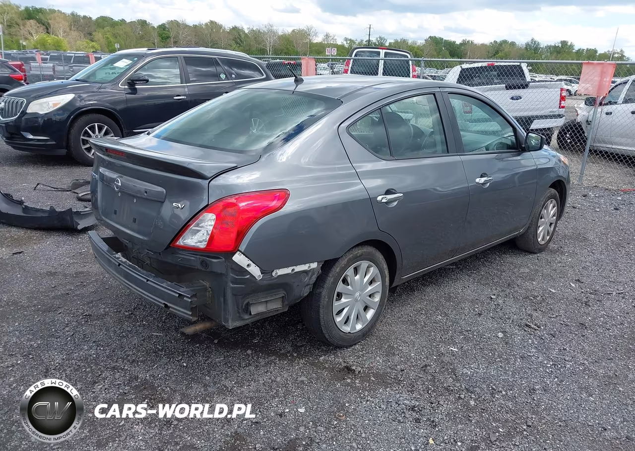 2019 Nissan Versa 1.6 Sv VIN:3N1CN7AP6KL864322 - 4