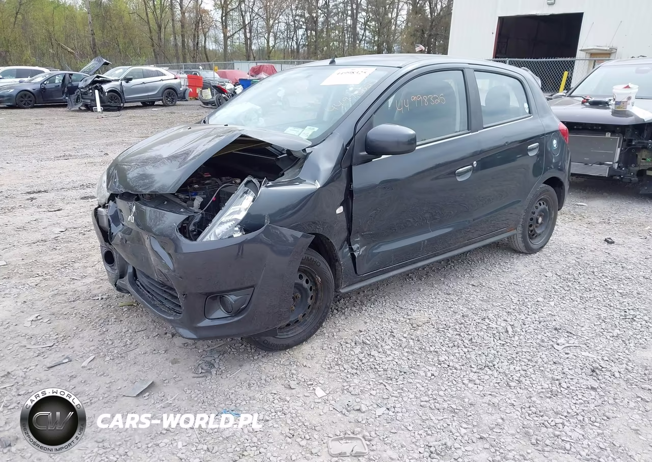 2014 Mitsubishi Mirage De VIN:ML32A3HJ7EH023663 - 2