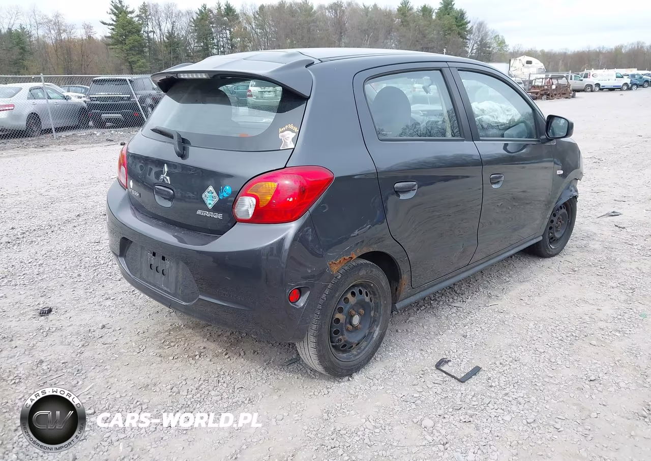 2014 Mitsubishi Mirage De VIN:ML32A3HJ7EH023663 - 4