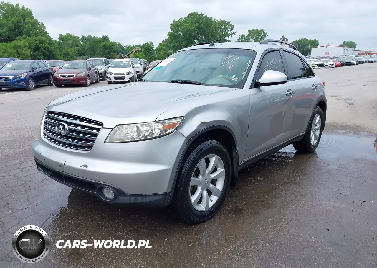 2004 Infiniti Fx35 VIN:JNRAS08W84X210690 - 2