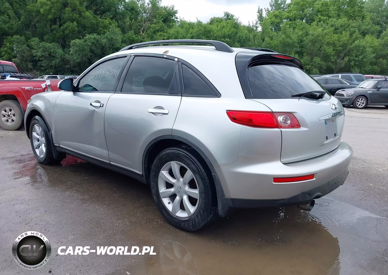 2004 Infiniti Fx35 VIN:JNRAS08W84X210690 - 3