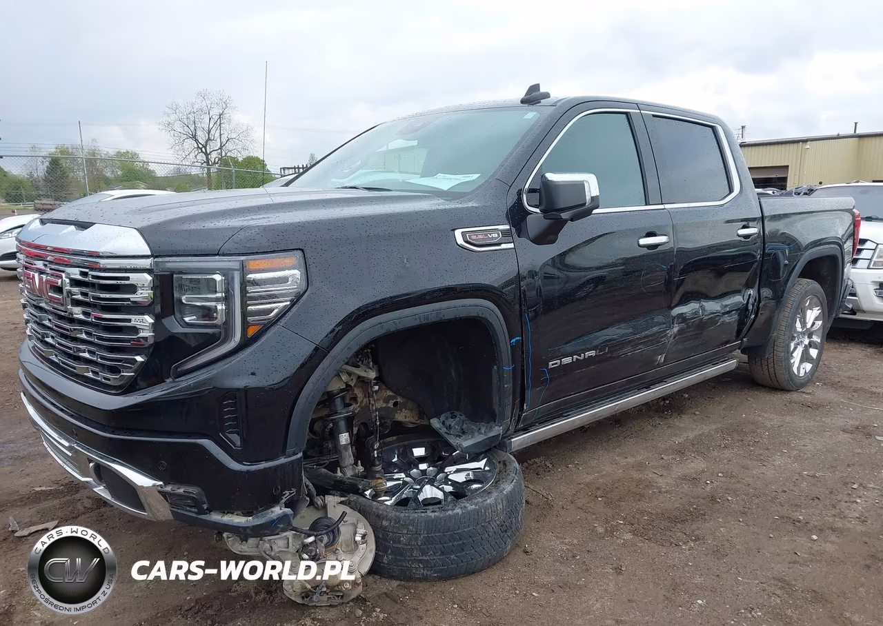 2023 GMC Sierra 1500 4Wd Short Box Denali VIN:3GTUUGEL3PG153589 - 6