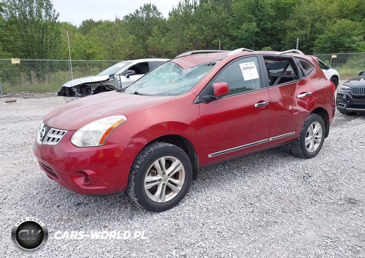 2012 Nissan Rogue Sv VIN:JN8AS5MT5CW292038 - 2