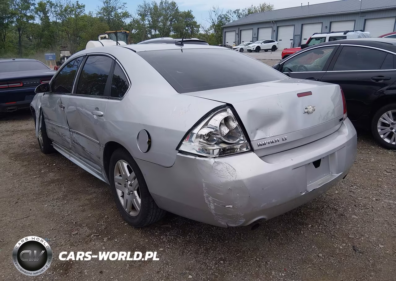 2012 Chevrolet Impala Lt Fleet VIN:2G1WG5E33C1193154 - 3